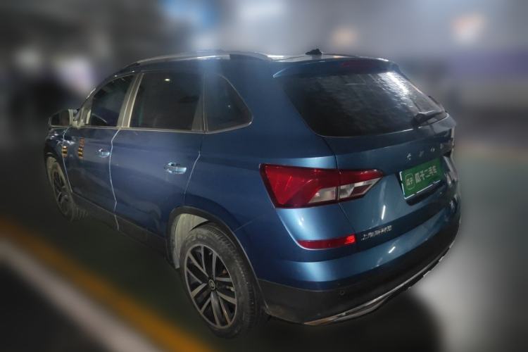 Used Skoda Kamiq 2018 1.5L Automatic Comfort Edition China VI Standard Rear Left 45 Deg