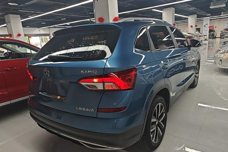 Used Skoda Kamiq 2018 1.5L Automatic Comfort Edition China VI Standard Rear Right 45 Deg