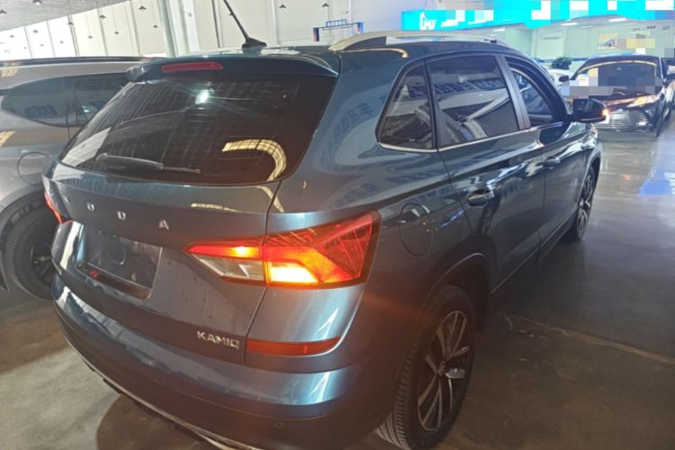 Used Skoda Kamiq 2018 1.5L Automatic Comfort Edition China VI Standard Rear Right 45 Deg