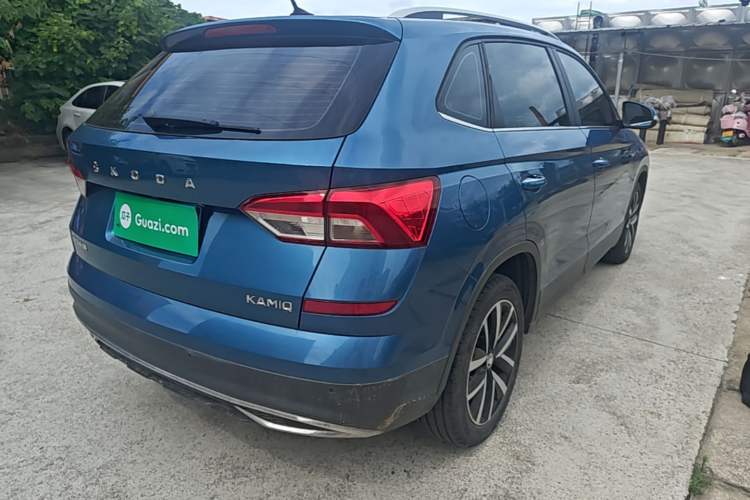 Used Skoda Kamiq 2018 1.5L Automatic Comfort Edition China V Standard Rear Right 45 Deg