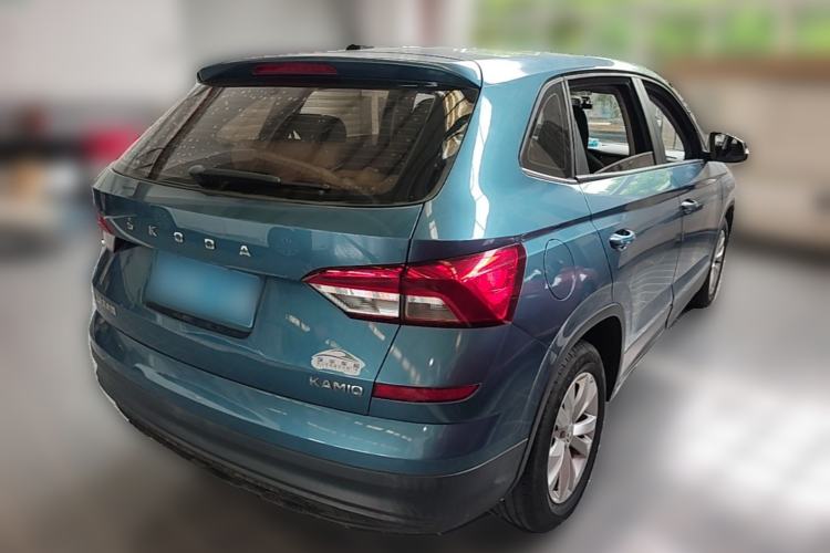 Used Skoda Kamiq 2018 1.5L Automatic Standard Version China V Emission Standard Rear Right 45 Deg