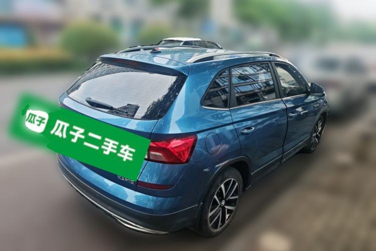 Used Skoda Kamiq 2018 1.5L Automatic Comfort Edition China VI Standard Rear Right 45 Deg