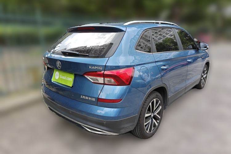 Used Skoda Kamiq 2018 1.5L Automatic Comfort Edition China VI Standard Rear Right 45 Deg