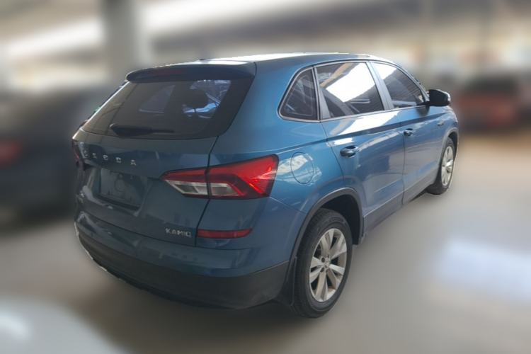 Used Skoda Kamiq 2018 1.5L Automatic Standard Version China V Emission Standard Rear Right 45 Deg