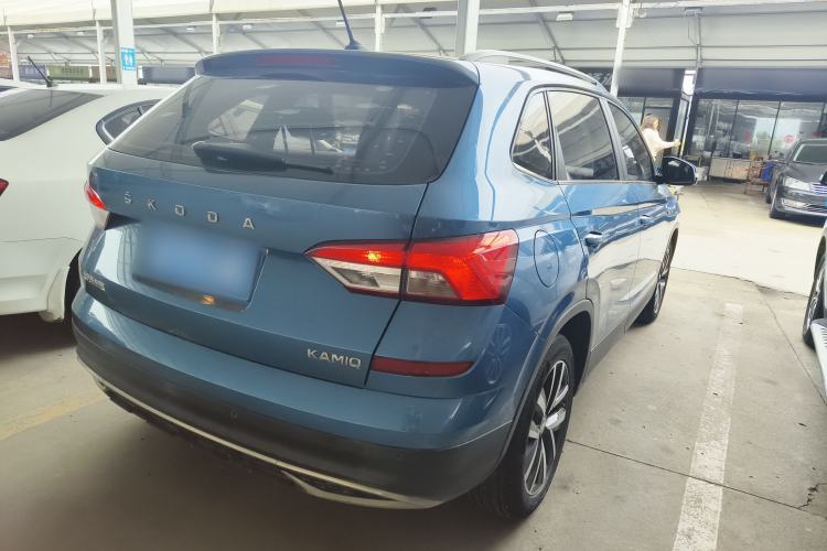 Used Skoda Kamiq 2018 1.5L Automatic Comfort Edition China VI Standard Rear Right 45 Deg