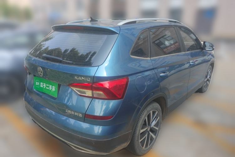 Used Skoda Kamiq 2018 1.5L Automatic Comfort Edition China VI Standard Rear Right 45 Deg