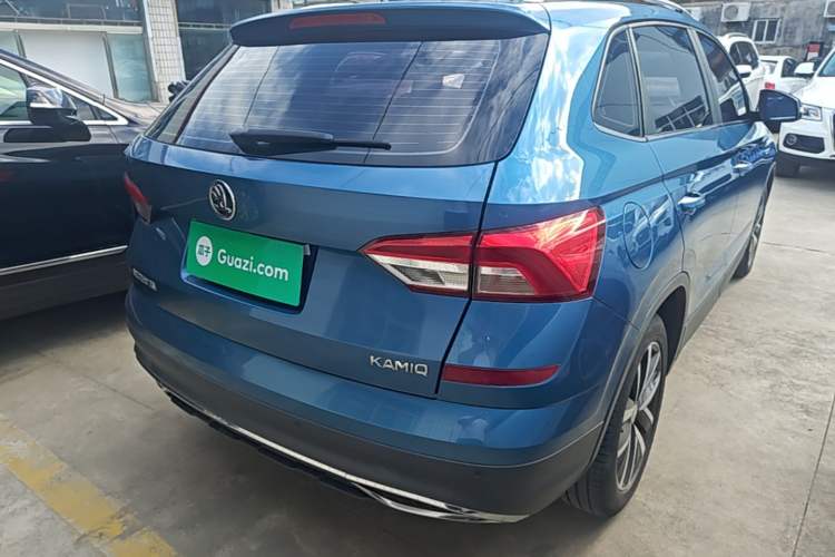 Used Skoda Kamiq 2018 1.5L Automatic Comfort Edition China VI Standard Rear Right 45 Deg