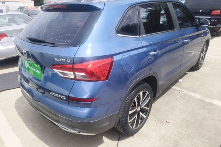 Used Skoda Kamiq 2018 1.5L Automatic Comfort Edition China VI Standard Rear Right 45 Deg