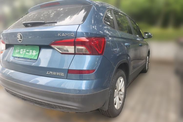 Used Skoda Kamiq 2018 1.5L Automatic Standard Version China V Emission Standard Rear Right 45 Deg