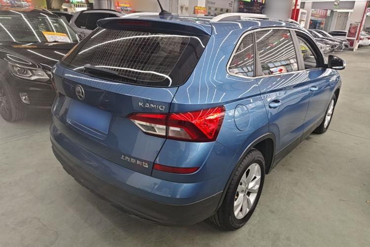 Used Skoda Kamiq 2018 1.5L Automatic Standard Version China V Emission Standard Rear Right 45 Deg