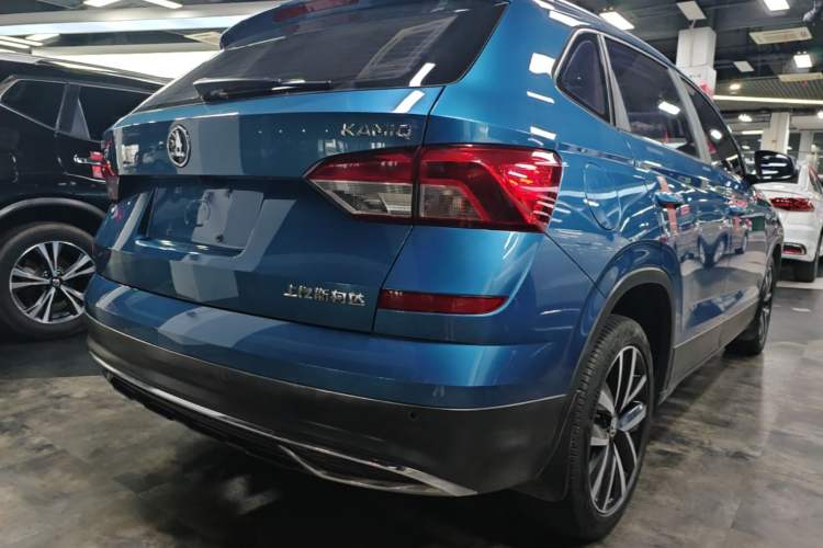Used Skoda Kamiq 2018 1.5L Automatic Comfort Edition China V Standard Rear Right 45 Deg