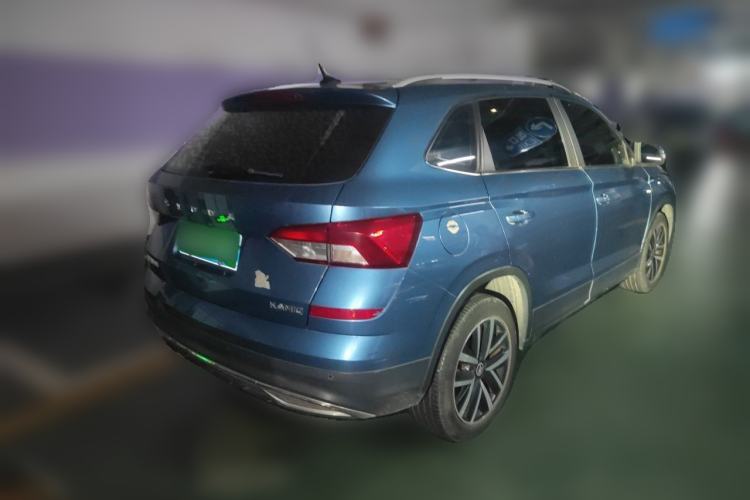 Used Skoda Kamiq 2018 1.5L Automatic Comfort Edition China VI Standard Rear Right 45 Deg