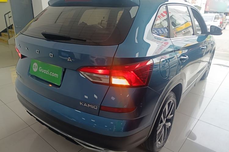Used Skoda Kamiq 2018 1.5L Automatic Comfort Edition China VI Standard Rear Right 45 Deg