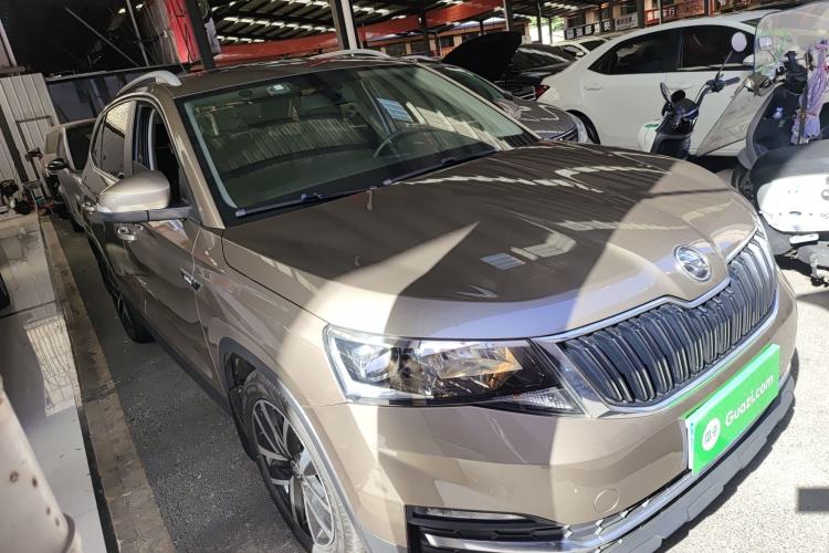 Used Skoda Kamiq 2018 1.5L Automatic Comfort Edition China V Standard Front Right 45 Deg