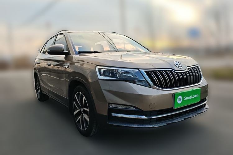 Used Skoda Kamiq 2018 1.5L Automatic Comfort Edition China V Standard Front Right 45 Deg