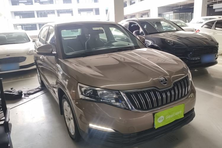 Used Skoda Kamiq 2018 1.5L Automatic Standard Version China V Emission Standard Front Right 45 Deg