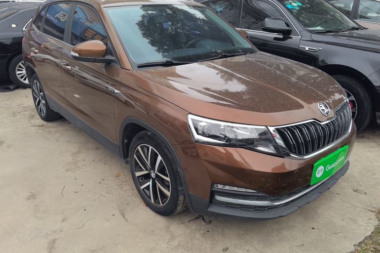 Used Skoda Kamiq 2018 1.5L Automatic Comfort Edition China V Standard Front Right 45 Deg