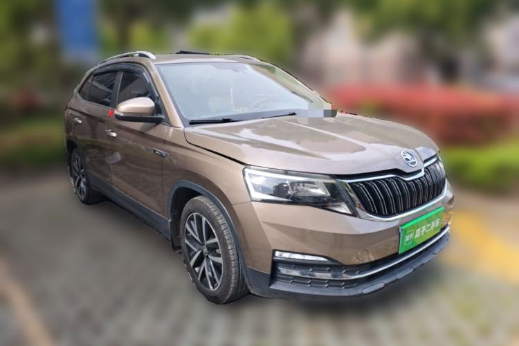Used Skoda Kamiq 2018 1.5L Automatic Comfort Edition China V Standard Front Right 45 Deg