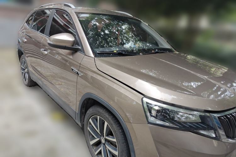 Used Skoda Kamiq 2018 1.5L Automatic Comfort Edition China V Standard Front Right 45 Deg