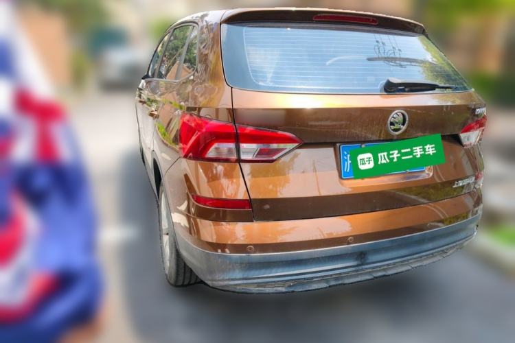 Used Skoda Kamiq 2018 1.5L Automatic Standard Version China V Emission Standard Rear Left 45 Deg