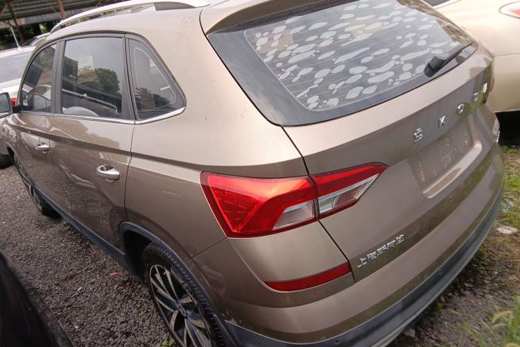 Used Skoda Kamiq 2018 1.5L Automatic Comfort Edition China VI Standard Rear Left 45 Deg