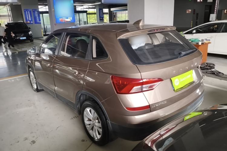 Used Skoda Kamiq 2018 1.5L Automatic Standard Version China V Emission Standard Rear Left 45 Deg