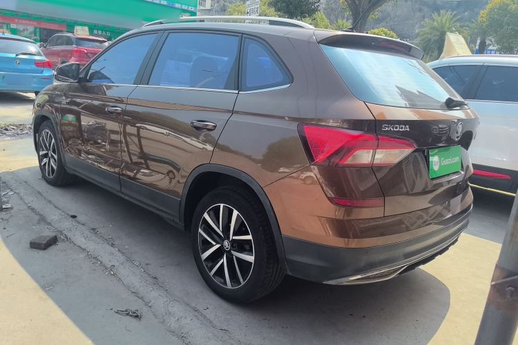Used Skoda Kamiq 2018 1.5L Automatic Comfort Edition China V Standard Rear Left 45 Deg