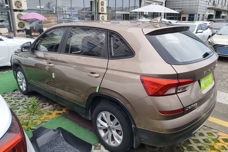 Used Skoda Kamiq 2018 1.5L Automatic Standard Version China V Emission Standard Rear Left 45 Deg