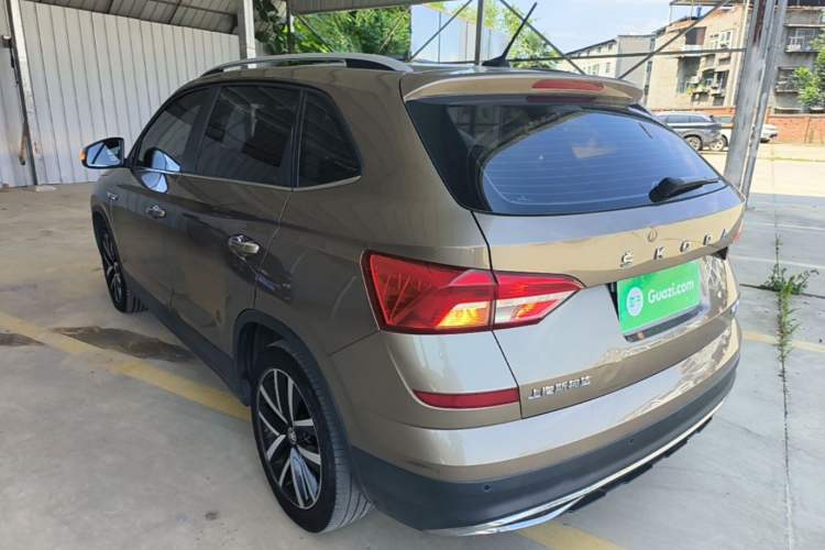 Used Skoda Kamiq 2018 1.5L Automatic Comfort Edition China VI Standard Rear Left 45 Deg