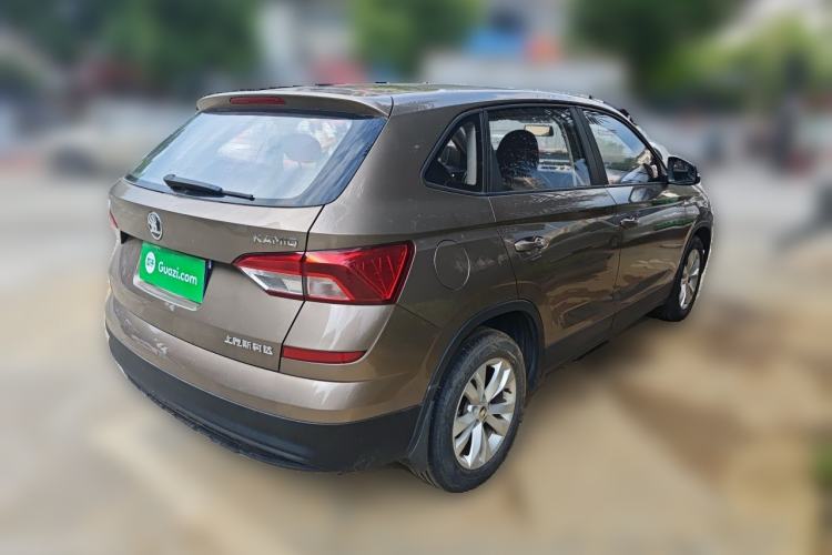 Used Skoda Kamiq 2018 1.5L Automatic Standard Edition China VI Rear Right 45 Deg