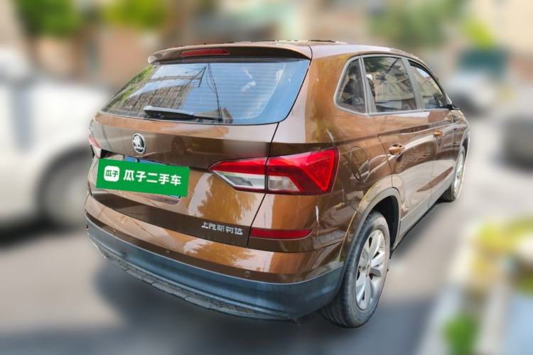 Used Skoda Kamiq 2018 1.5L Automatic Standard Version China V Emission Standard Rear Right 45 Deg