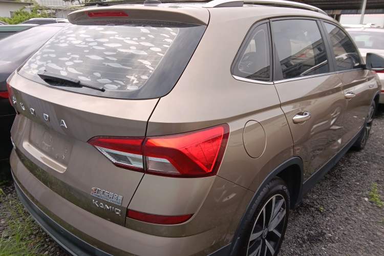 Used Skoda Kamiq 2018 1.5L Automatic Comfort Edition China VI Standard Rear Right 45 Deg
