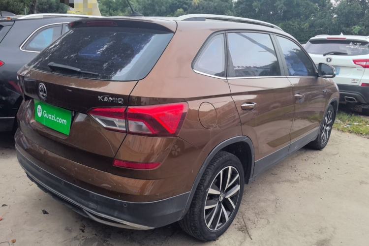 Used Skoda Kamiq 2018 1.5L Automatic Comfort Edition China V Standard Rear Right 45 Deg