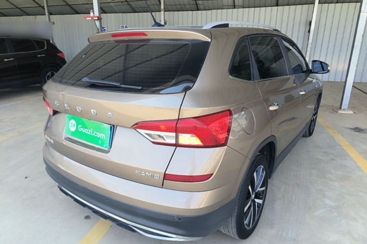 Used Skoda Kamiq 2018 1.5L Automatic Comfort Edition China VI Standard Rear Right 45 Deg
