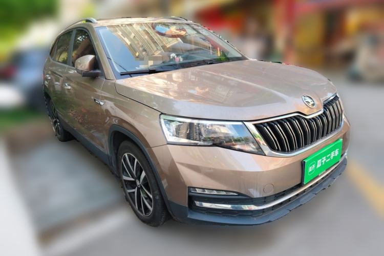 Used Skoda Kamiq 2018 1.5L Automatic Comfort Edition China V Standard Front Right 45 Deg