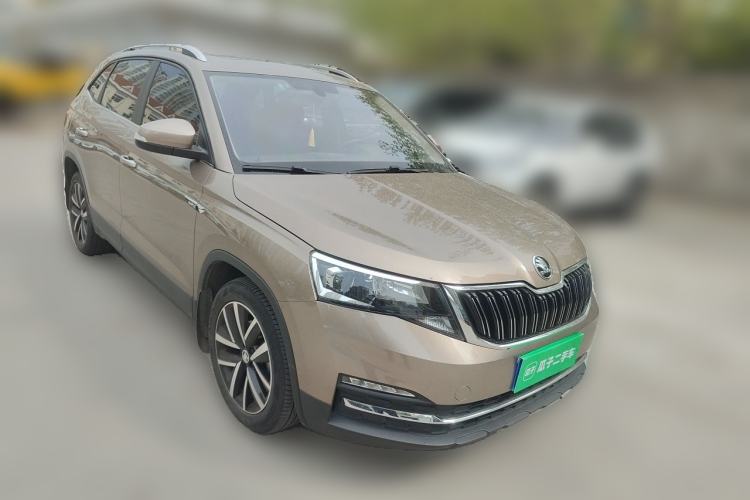 Used Skoda Kamiq 2018 1.5L Automatic Comfort Edition China V Standard Front Right 45 Deg