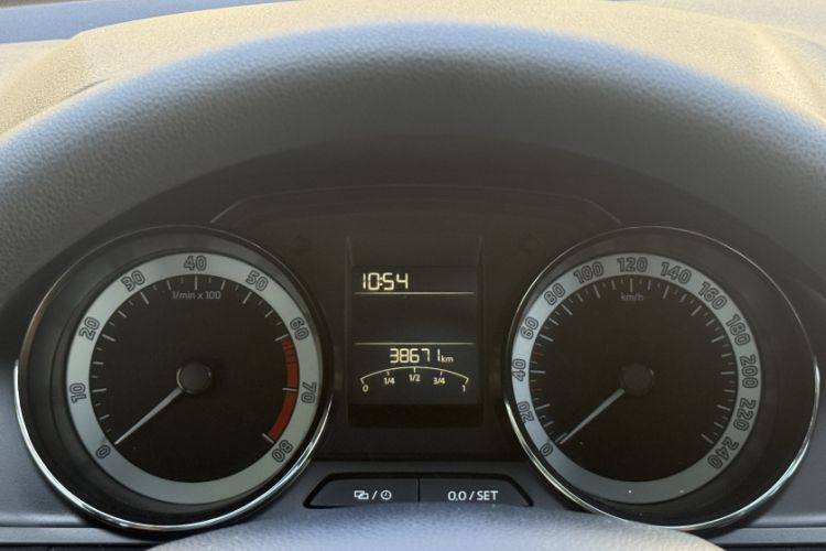 Used Skoda Kamiq 2018 1.5L Automatic Comfort Edition China VI Standard Odometer Close Up