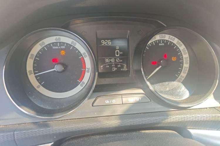Used Skoda Kamiq 2018 1.5L Manual Comfort Edition China V Standard Odometer Close Up