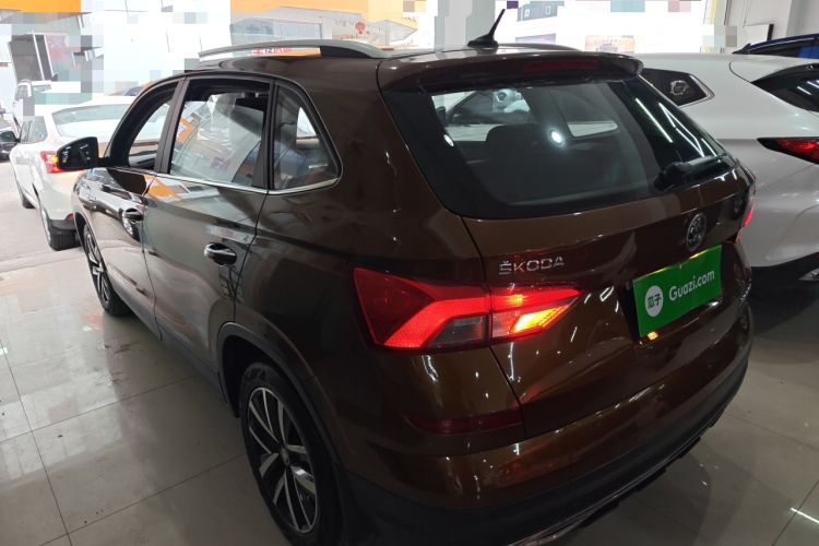 Used Skoda Kamiq 2018 1.5L Automatic Comfort Edition China VI Standard Rear Left 45 Deg