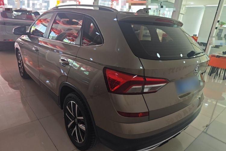 Used Skoda Kamiq 2018 1.5L Automatic Comfort Edition China VI Standard Rear Left 45 Deg