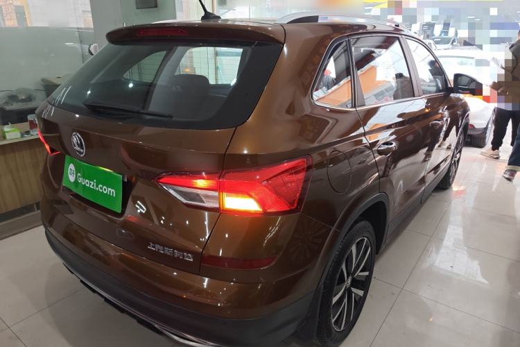 Used Skoda Kamiq 2018 1.5L Automatic Comfort Edition China VI Standard Rear Right 45 Deg