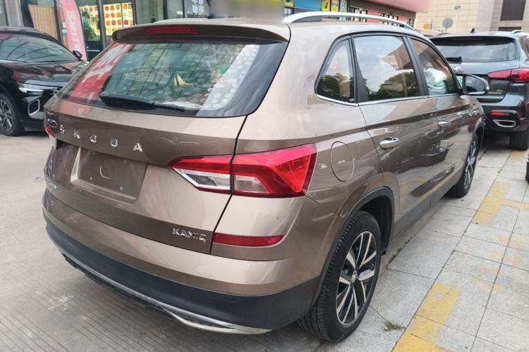 Used Skoda Kamiq 2018 1.5L Automatic Comfort Edition China VI Standard Rear Right 45 Deg