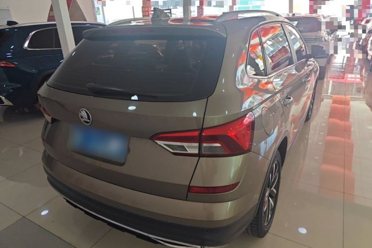 Used Skoda Kamiq 2018 1.5L Automatic Comfort Edition China VI Standard Rear Right 45 Deg