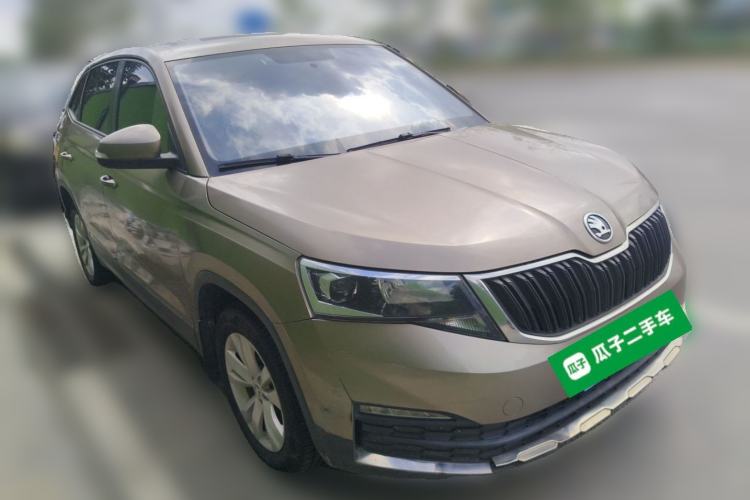 Used Skoda Kamiq 2018 1.5L Automatic Standard Version China V Emission Standard Front Right 45 Deg