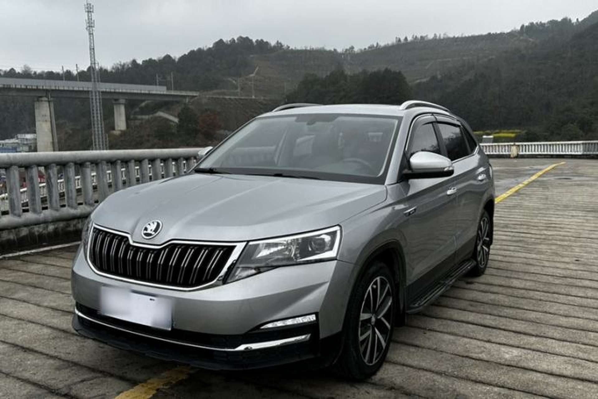 Used Skoda Kamiq 2018 1.5L Automatic Comfort Edition China V Standard Front Left 45 Deg