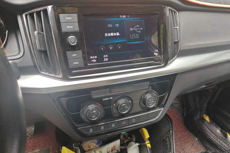 Used Skoda Kamiq 2018 1.5L Automatic Comfort Edition China V Standard Audio And AC Panel