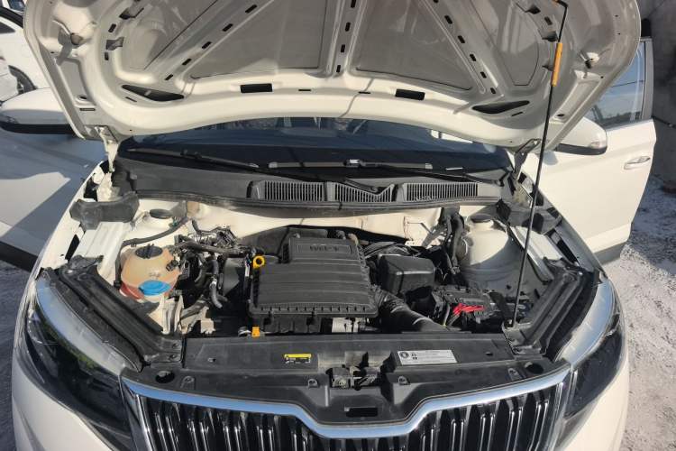 Used Skoda Kamiq 2018 1.5L Manual Comfort Edition China VI Standard Engine Bay