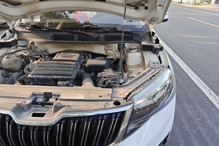 Used Skoda Kamiq 2018 1.5L Automatic Comfort Edition China VI Standard Engine Bay Left
