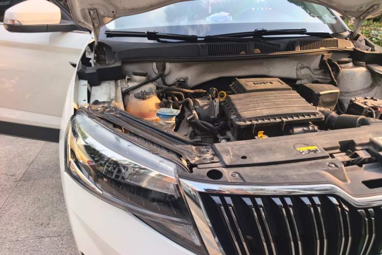Used Skoda Kamiq 2018 1.5L Manual Comfort Edition China VI Standard Engine Bay Right