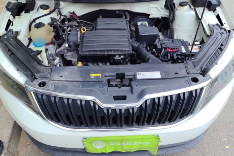Used Skoda Kamiq 2018 1.5L Automatic Standard Version China V Emission Standard Engine Bay